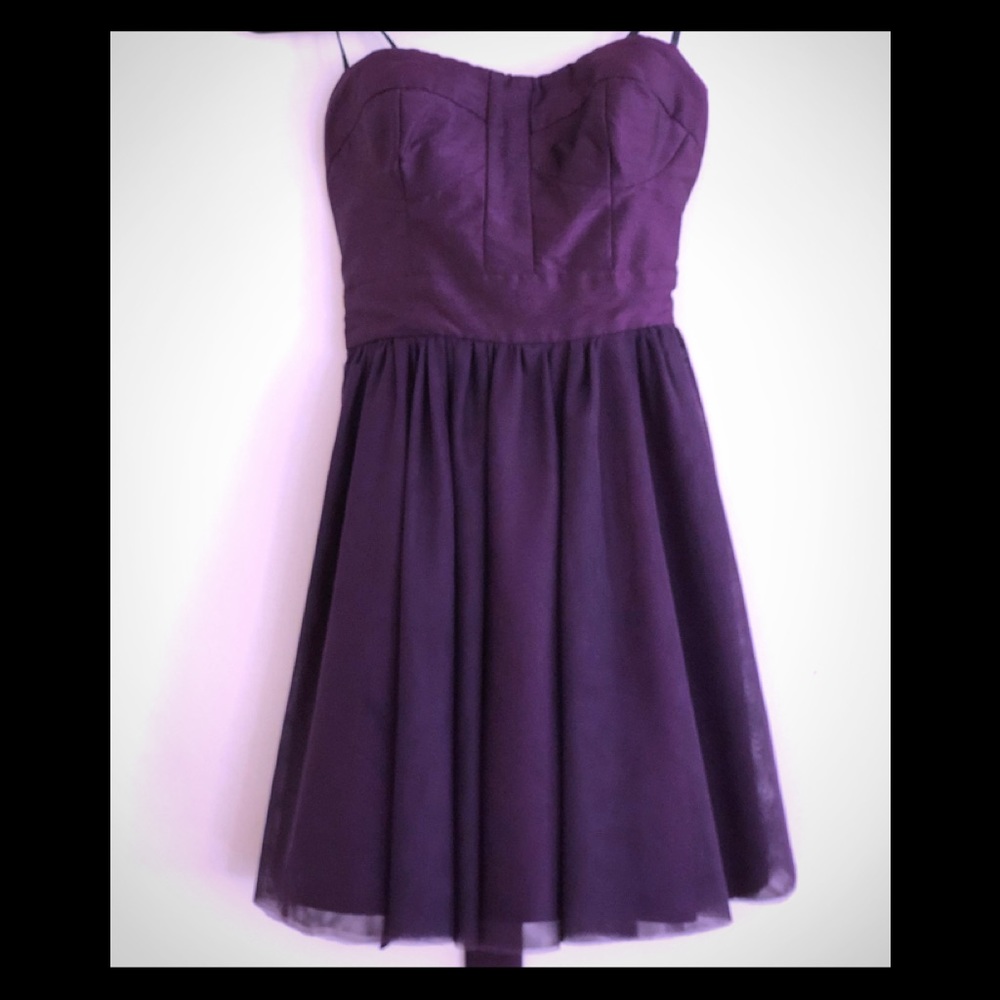 Strapless dress